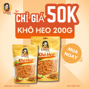 Khô Heo Cháy Tỏi