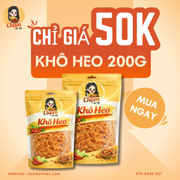 Khô Heo Cháy Tỏi