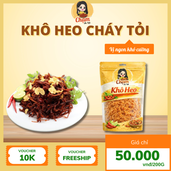 Khô Heo Cháy Tỏi